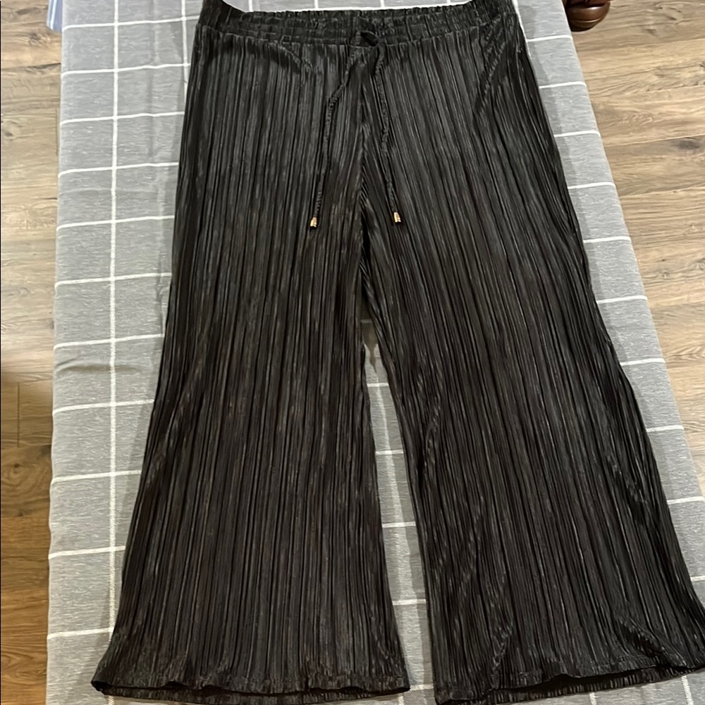 Elegant Black Wide Leg Pants